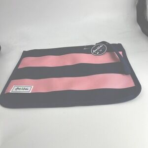 New Ame & Lulu Stay Dry Swimsuit Bag, Wet/Dry bag, Pink & Blue Stripes
